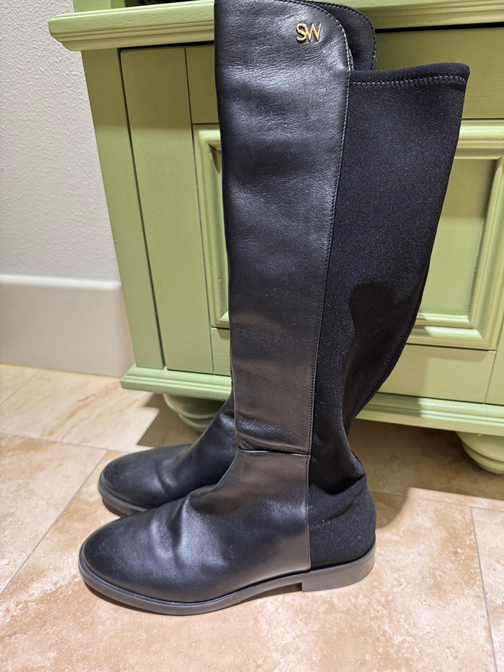 Stuart Weitzman leather high boots